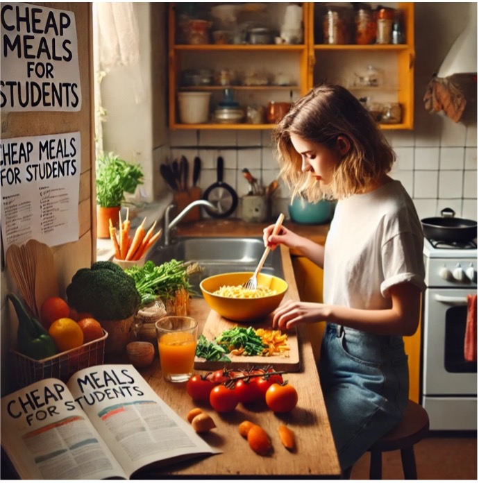 Billede af budgetvenlig mad